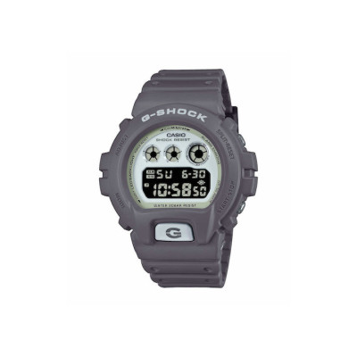 CASIO G-Shock Mens Watch Grey Rubber Strap DW-6900HD-8ER