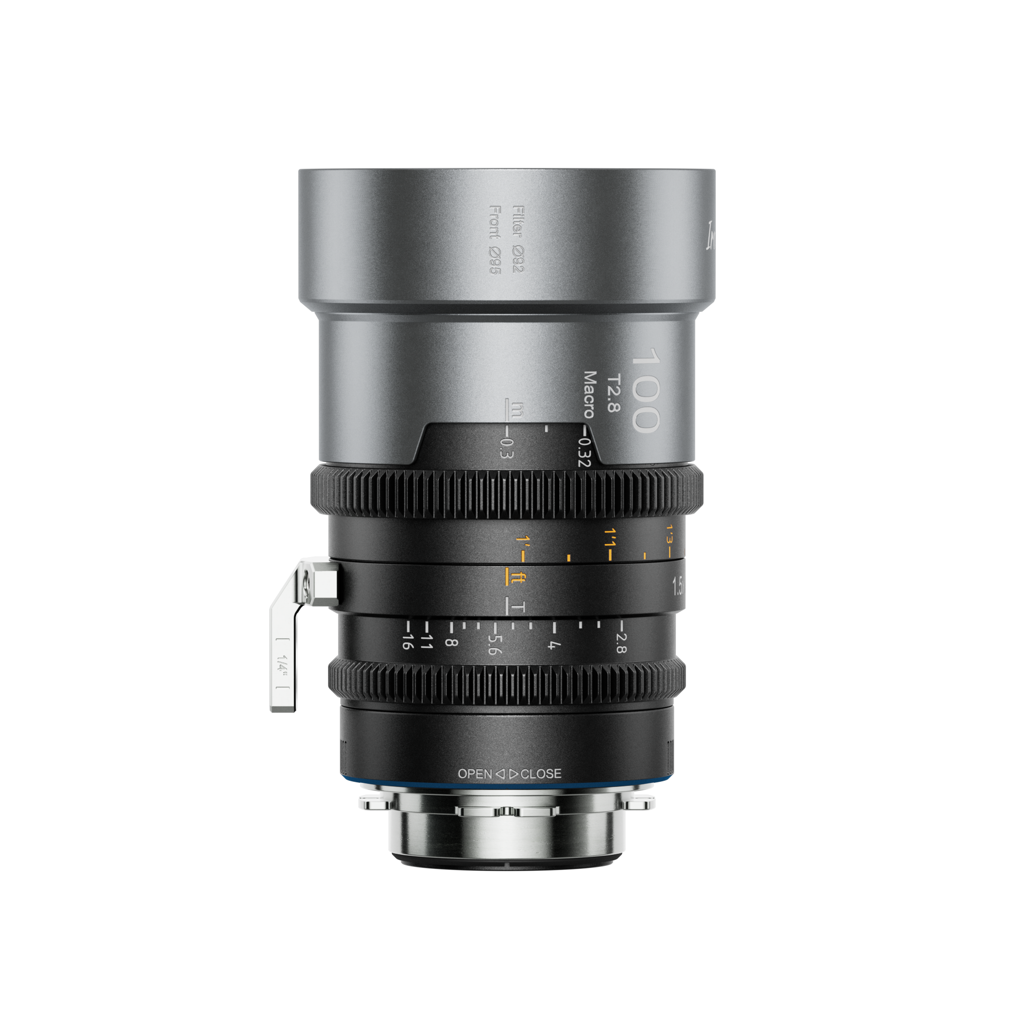 SIRUI IronStar 100mm Macro T1.9 1.5x Full-Frame αναμορφικός κινηματογραφικός φακός