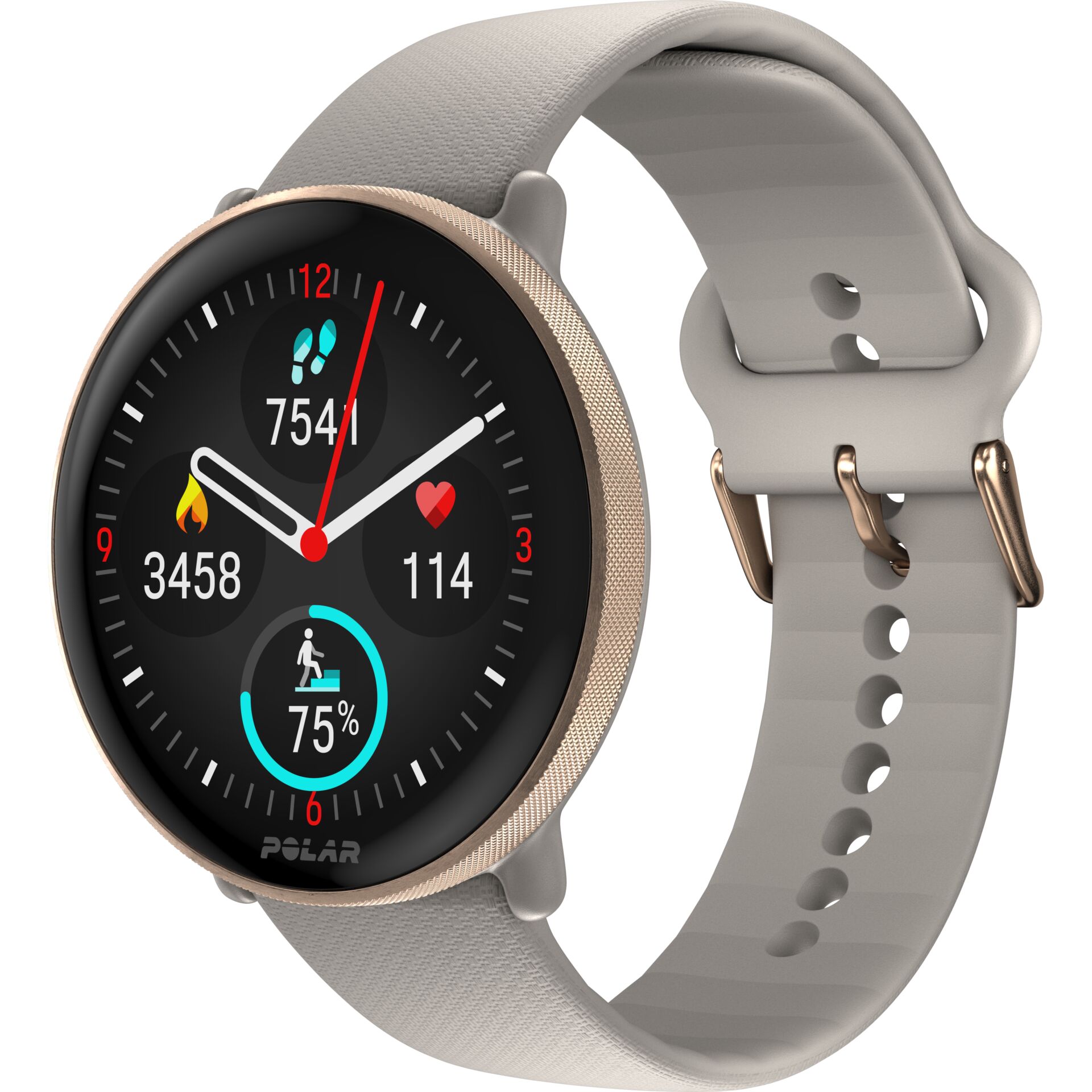 Polar Ignite 3 Greige Sand S-L – GPS Fitness Smartwatch