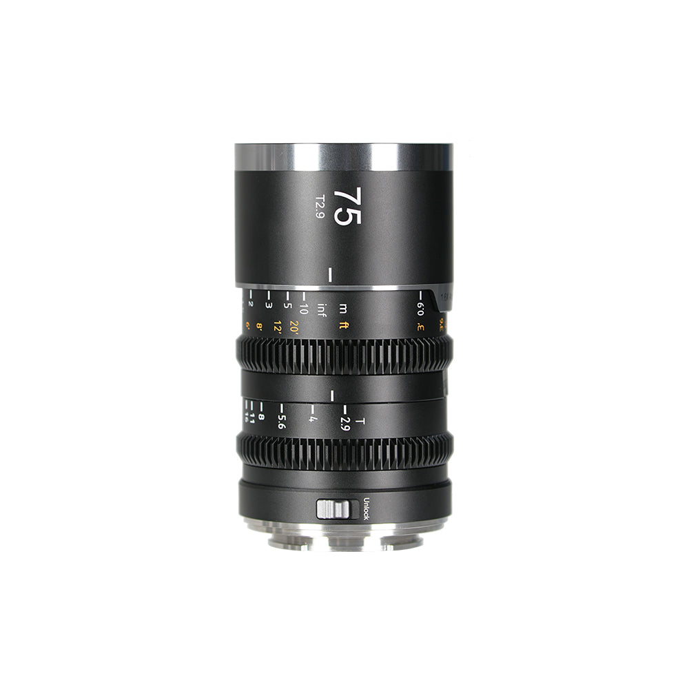 SIRUI Saturn V2 75mm T2.9 1.6x Full-Frame αναμορφικός κινηματογραφικός φακός