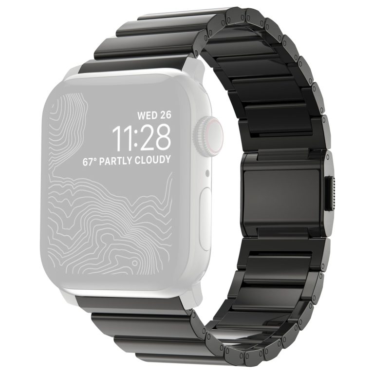 Nomad Steel Band V2 Graphite – Μπρασελέ για Apple Watch 42/44/45/49mm
