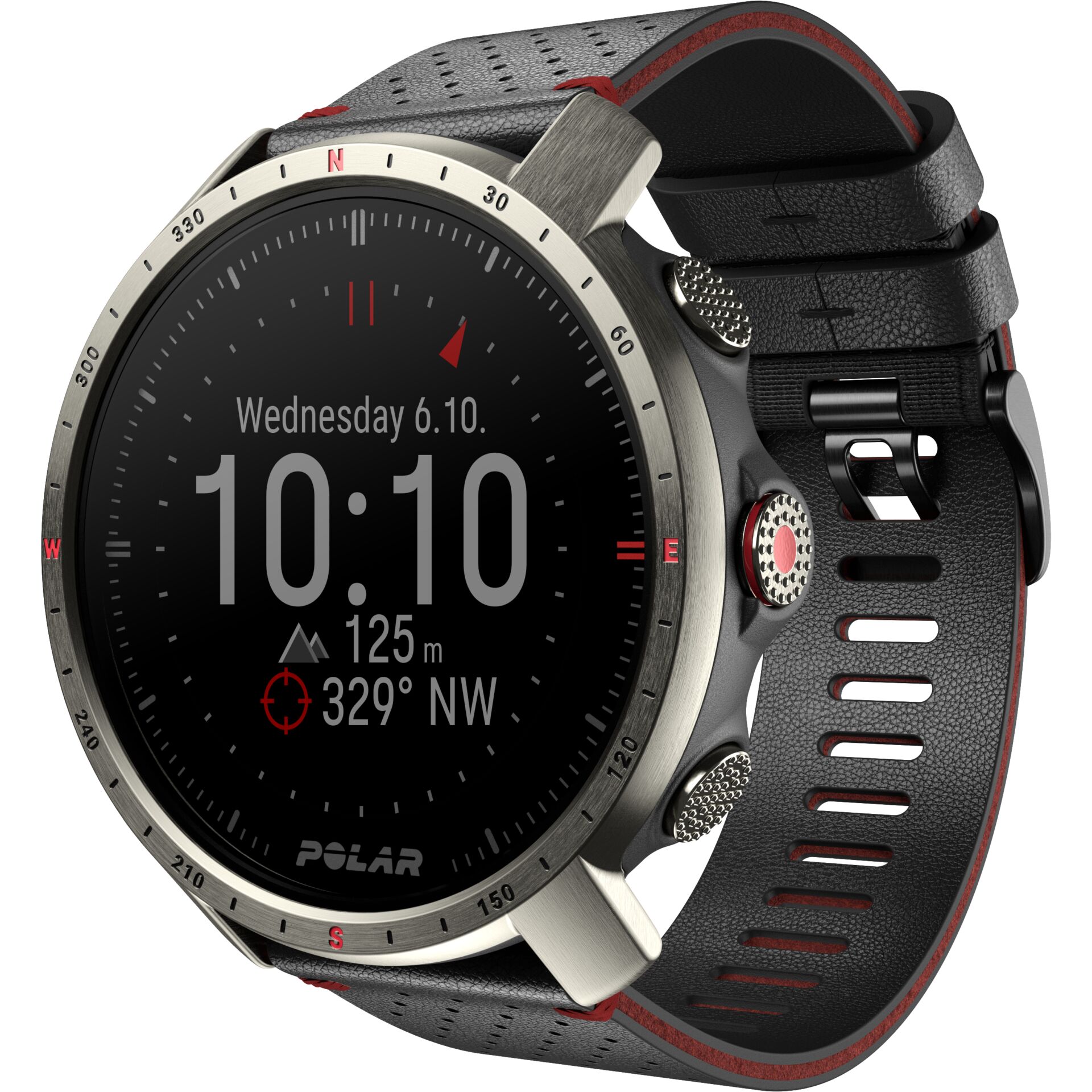 Polar Grit X Pro Titan – Outdoor Multisport GPS Smartwatch