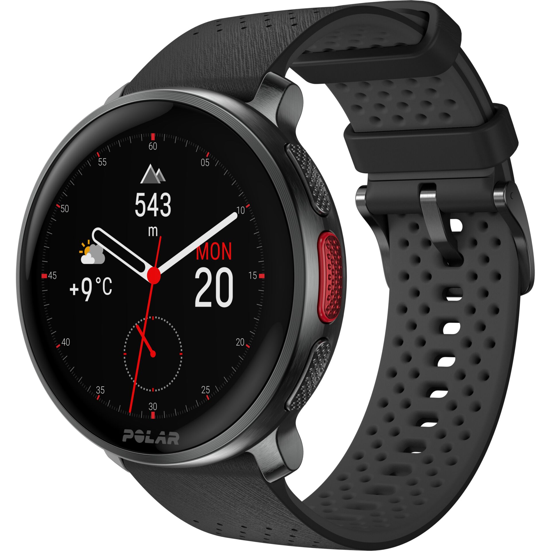 Polar Vantage V3 Night Black – Multisport GPS Smartwatch