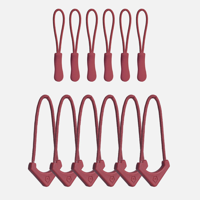 WANDRD Zipper Pullers in Rhone Burgundy