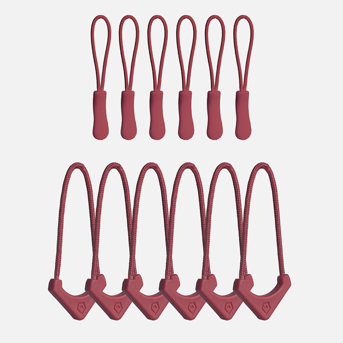 WANDRD Zipper Pullers in Rhone Burgundy