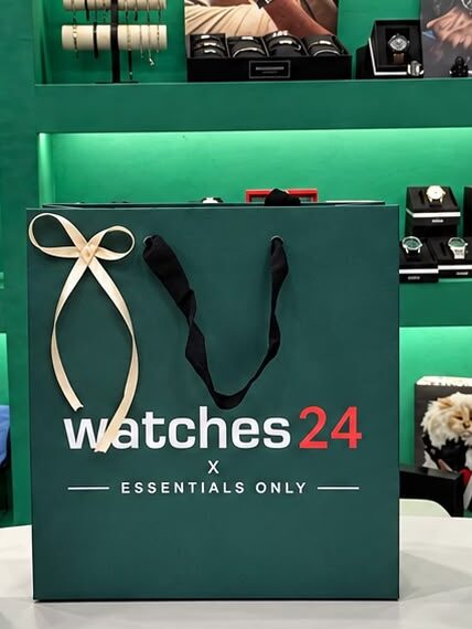 Τσάντα δώρου Watches24 με κορδέλα – συσκευασία δώρου για ρολόγια