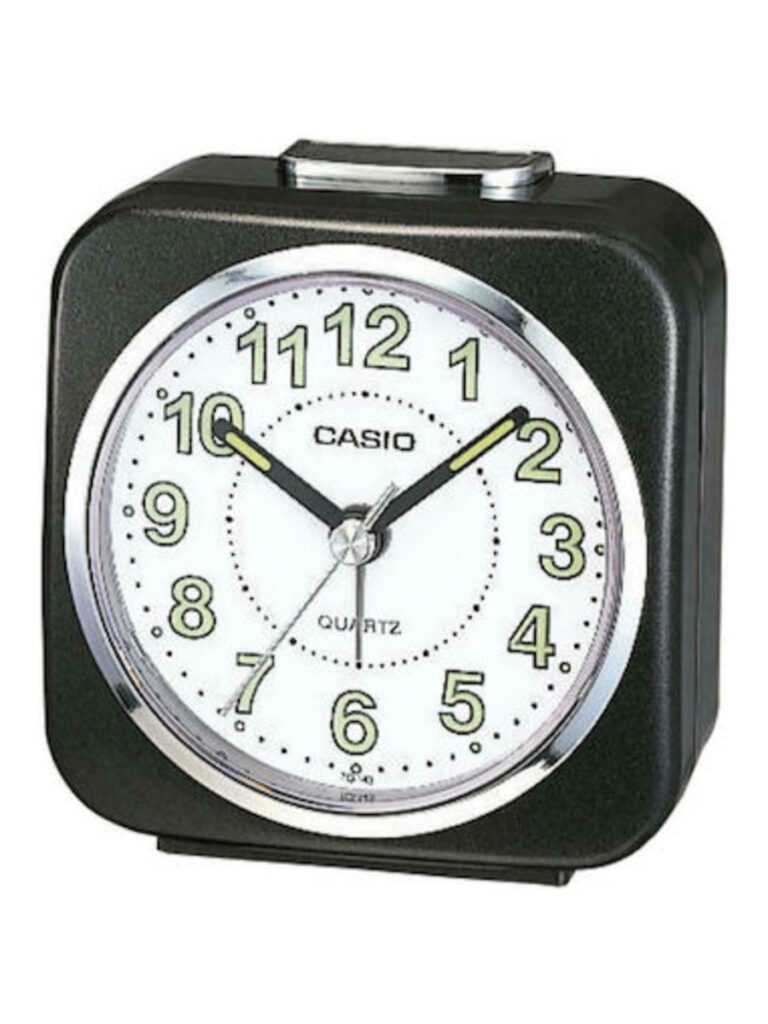 Casio Επιτραπέζιο Ρολόι Μαύρο TQ-143S-1E