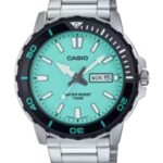 Casio MTD-125D-2A2 Ανδρικό Ρολόι 44,5 mm – Ασημί Μεταλλικό Μπρασελέ